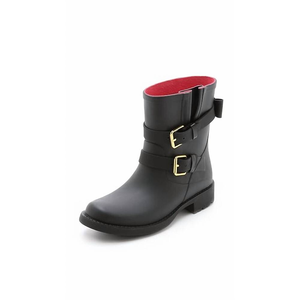 NEW KATE SPADE women's pamela rain shoe in black